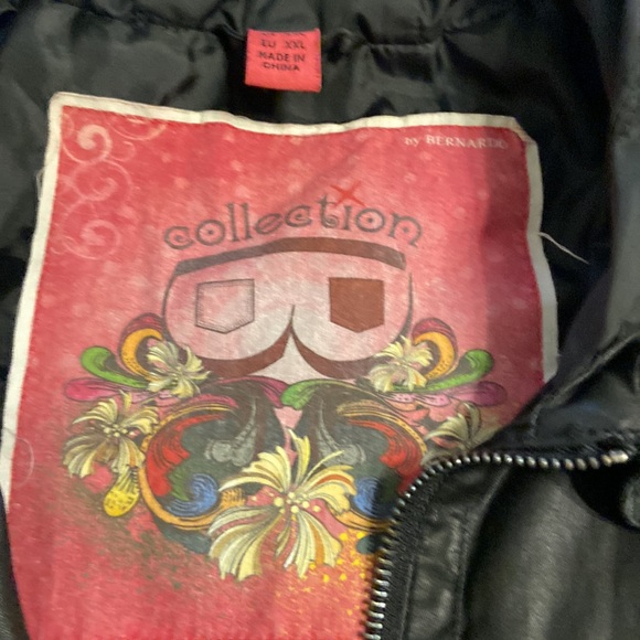 Collection by Bernardo Jacket size XL excellent condition long 30” bust 40” - Picture 16 of 16